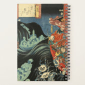 Yoshitsune vs. de Taira Ghosts: Japans Ukiyo-e Planner (Achterkant)