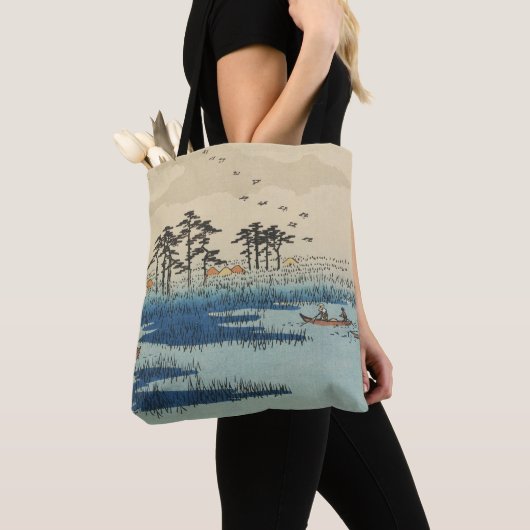 Yoshiwara, Japan: Woodblock Print Tote Bag (Dichtbij)