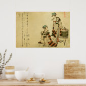 Yoshiwara Musesposter Poster (Keuken)