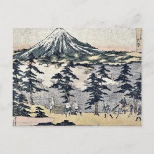 Yoshiwara van Utagawa, Toyohiro Ukiyoe Briefkaart