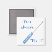 You always fixe it screwdriver venin small aimant (Recto/Verso)