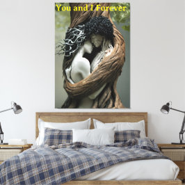 You and I Forever Canvas Afdruk