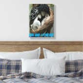 You and I Forever Canvas Afdruk (Insitu (Slaapkamer))