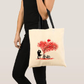You and Me, and Cupid Tote Bag (Devant (produit))