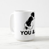 You And Me Minimal Couple Mug (Devant gauche)