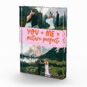 You and Me Picture Perfect Newlywed Orange Pink Fotoblokken (Rechts)