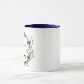 You Are A Blessing Mug - Navy Blue Ceramic (Centre)
