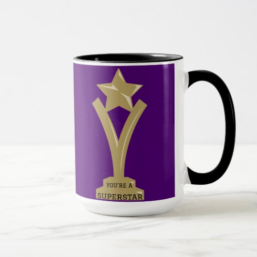 "You are a Superstar" Boss's Day Coffee/Tea Mug (Droite)