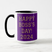 "You are a Superstar" Boss's Day Coffee/Tea Mug (Gauche)