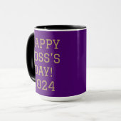 "You are a Superstar" Boss's Day Coffee/Tea Mug (Devant gauche)