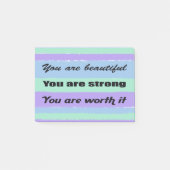 You are beautiful post-it® notes (Voorkant)