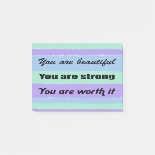 You are beautiful post-it® notes (Voorkant)