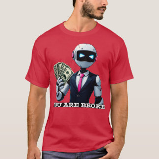 You are broke t-shirt