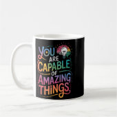 You Are Capable Of Amazing Things Koffiemok (Links)