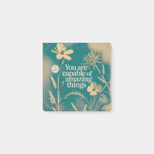 You Are Capable Of Amazing Things Post-it® Notes (Voorkant)
