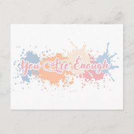 You Are Enough Briefkaart