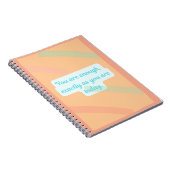 You Are Enough – Gentle Reminder Journal (Côté Droit)