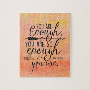 You Are Enough Legpuzzel