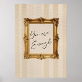 You are enough poster  (Devant)