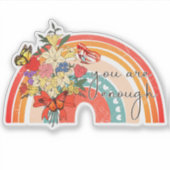 You Are Enough Sticker (Voorkant)