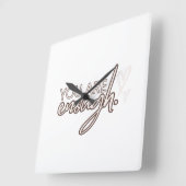 You Are Enough  Vierkante Klok (Hoek)