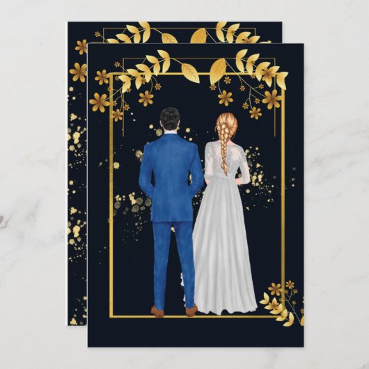 You are invited  kaart (Voorkant / Achterkant)