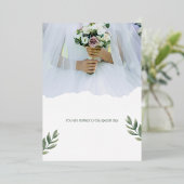 You are invited to this special day. folie uitnodiging (Staand Voorkant)