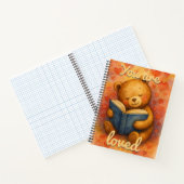 You Are Loved – Cahier de lecture de l'ours mignon (Intérieur)