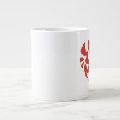 You Are Mine hartvormig ontwerp Extra Grote Beker (Voorkant)