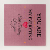 You Are My Everything – Romantic Love Quote Wall Legpuzzel (Horizontaal)