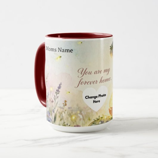 You Are My Forever Home | Romantic Ceramic Mug (Devant gauche)