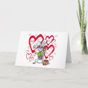 You are my honey bunny feestdagen kaart