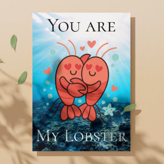 You are My Lobster Kaart