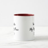 You Are My Safe Place Mug – Soft Love Quote (Centre)