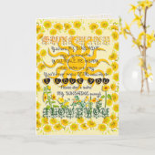 You Are My Sunshine Grafische Kunst Kaart (Gele Bloem)