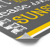 You Are My Sunshine - Gray - Affiche (Coin)