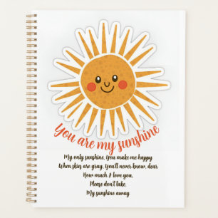 You are my sunshine paroles