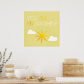 You Are My Sunshine Poster (Cuisine)