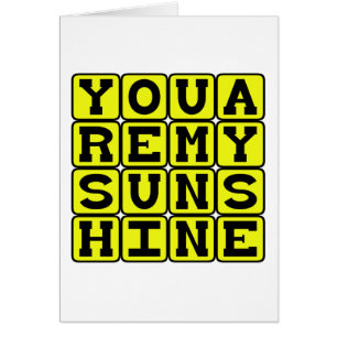 You Are My Sunshine, Standard Romantique