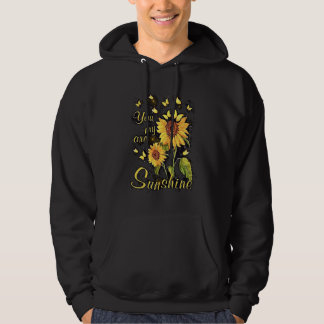 You are my sunshine sunflower hoodie