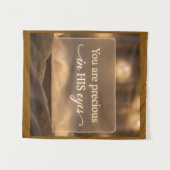 'You are precious in HIS eyes.' Wandkleed (Voorkant (horizontaal))