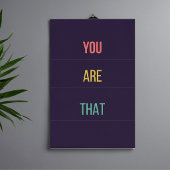 You Are That — 90s Maximalist Poster | Retro Bdrm