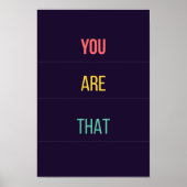 You Are That — 90s Maximalist Poster | Retro Bdrm (Devant)