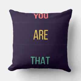 You Are That — 90s Maximalist Throw Pillow Retro Kussen