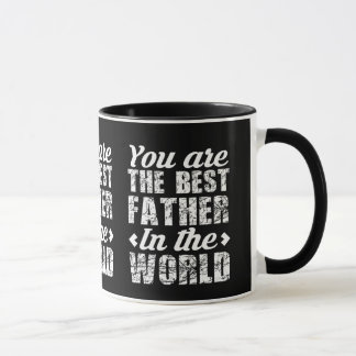 You Are The Best Father In The World Vintage Typog Mok