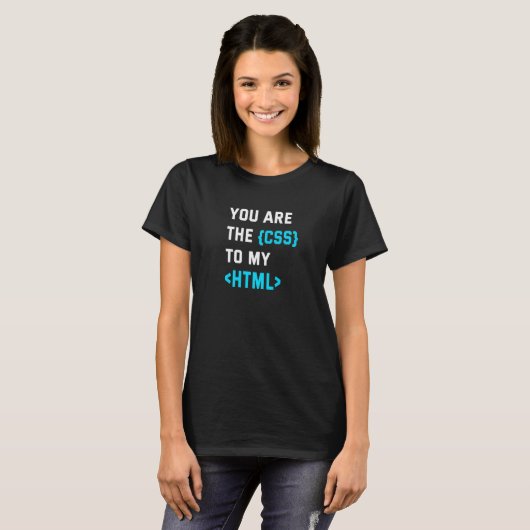 You are the CSS   T-shirt (Voorkant volledig)