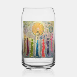 YOU ARE THE LIGHTHOUSE original art Blikvorm Glas