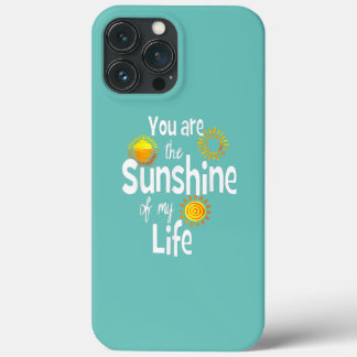 You Are The Sunshine Of My Life Couple Mom Dad iPhone 13 Pro Max Hoesje