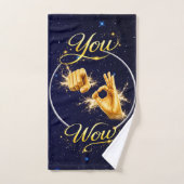 YOU ARE WOW : Make Him or Her feel special  (Serviette à main)
