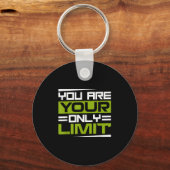 You Are Your Only Limit, Insration And Motivation  Sleutelhanger (Voorkant)